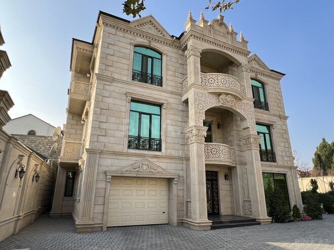 10 otaqlı həyət evi/bağ evi - Xətai r. - 750 m² (1)