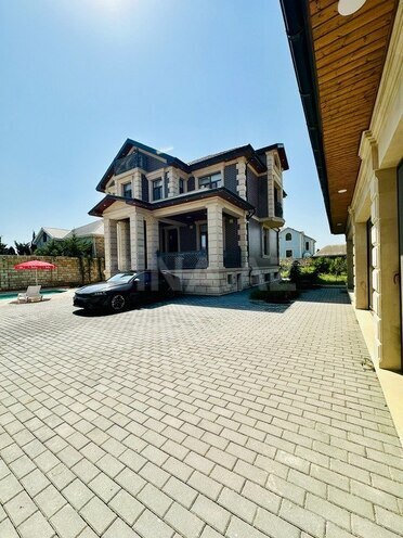 9 otaqlı həyət evi/bağ evi - Şağan q. - 430 m² (1)