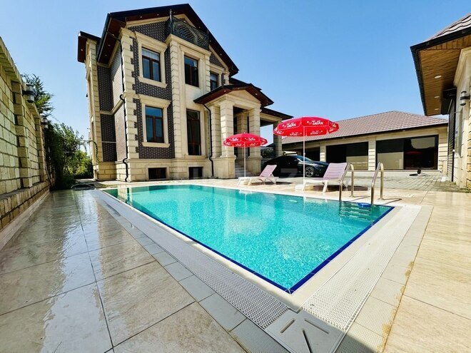 9 otaqlı həyət evi/bağ evi - Şağan q. - 430 m² (2)