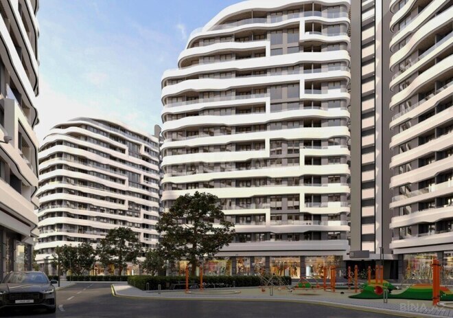 1-комн. новостройка - пос. Бакиханова - 55.8 м² (5)