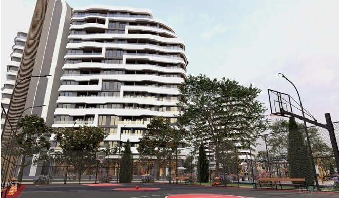 1-комн. новостройка - пос. Бакиханова - 55.8 м² (4)