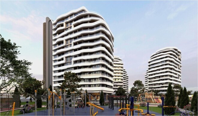1-комн. новостройка - пос. Бакиханова - 55.8 м² (2)