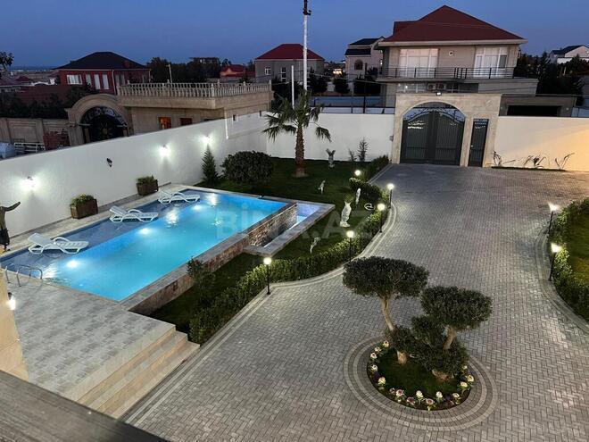 6 otaqlı həyət evi/bağ evi - Mərdəkan q. - 410 m² (2)