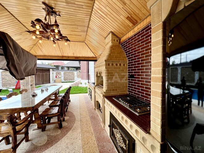9 otaqlı həyət evi/bağ evi - Qəbələ - 350 m² (5)