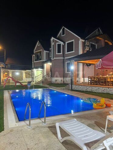 9 otaqlı həyət evi/bağ evi - Qəbələ - 350 m² (28)