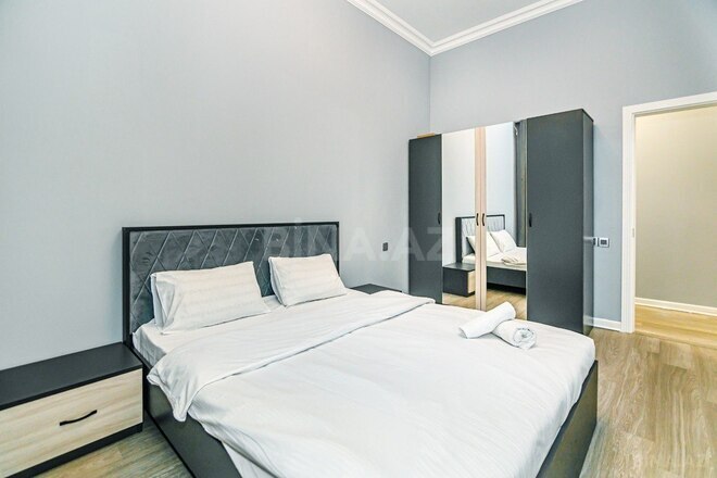 İcarəyə verilir 2 otaqlı yeni tikili 80 m², Nizami m., photo 10 from 25