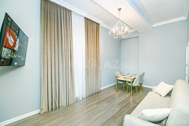 İcarəyə verilir 2 otaqlı yeni tikili 80 m², Nizami m., photo 19 from 25
