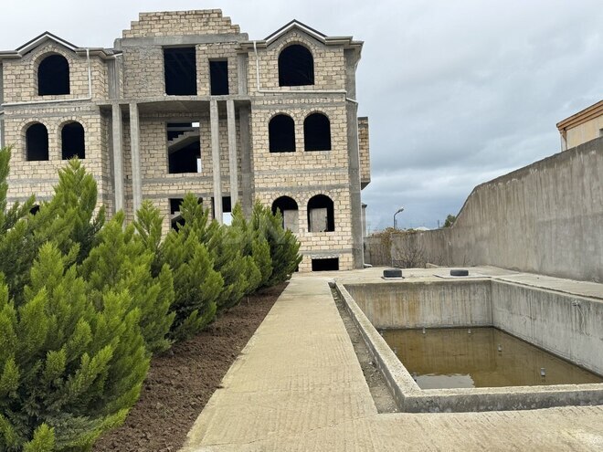 8 otaqlı həyət evi/bağ evi - Nardaran q. - 865 m² (2)