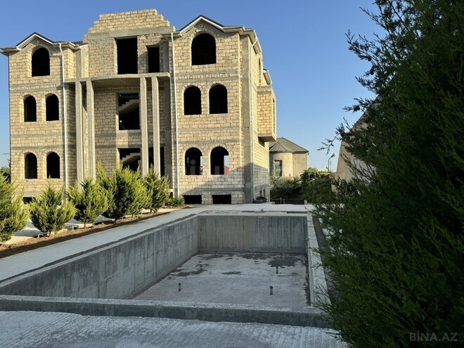 8 otaqlı həyət evi/bağ evi - Nardaran q. - 865 m² (5)