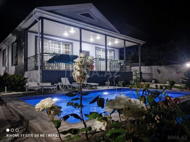 4 otaqlı həyət evi/bağ evi - Qəbələ - 120 m² (12)