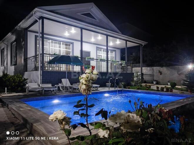 4 otaqlı həyət evi/bağ evi - Qəbələ - 120 m² (7)