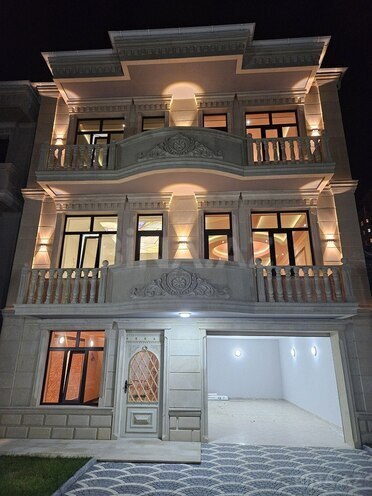 7 otaqlı həyət evi/bağ evi - Bakıxanov q. - 350 m² (1)