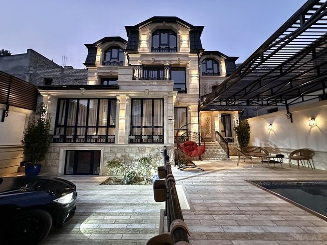 7 otaqlı həyət evi/bağ evi - Köhnə Günəşli q. - 360 m² (1)