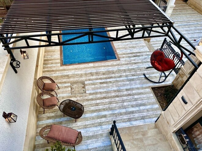 7 otaqlı həyət evi/bağ evi - Köhnə Günəşli q. - 360 m² (16)