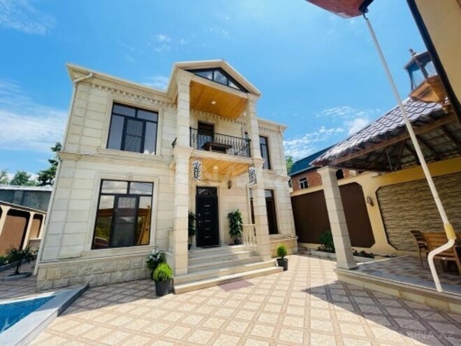 5 otaqlı həyət evi/bağ evi - Qəbələ - 200 m² (12)