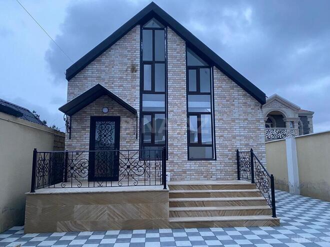 4 otaqlı həyət evi/bağ evi - Novxanı q. - 120 m² (1)