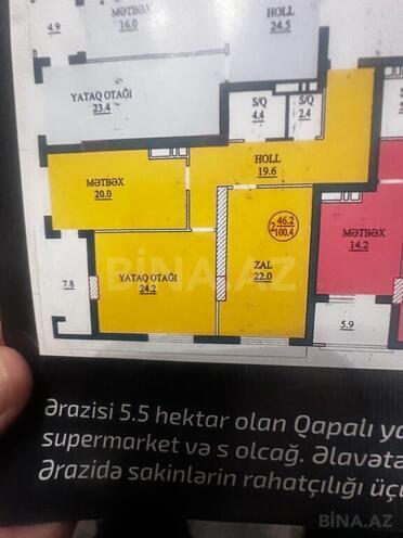 2 otaqlı yeni tikili - 20 Yanvar m. - 100 m² (20)