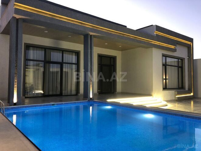 4 otaqlı həyət evi/bağ evi - Novxanı q. - 245 m² (1)