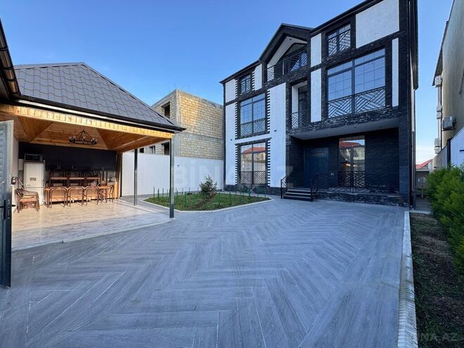 9 otaqlı həyət evi/bağ evi - Badamdar q. - 440 m² (6)