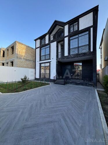 9 otaqlı həyət evi/bağ evi - Badamdar q. - 440 m² (8)