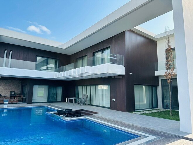 6 otaqlı həyət evi/bağ evi - Bilgəh q. - 400 m² (1)