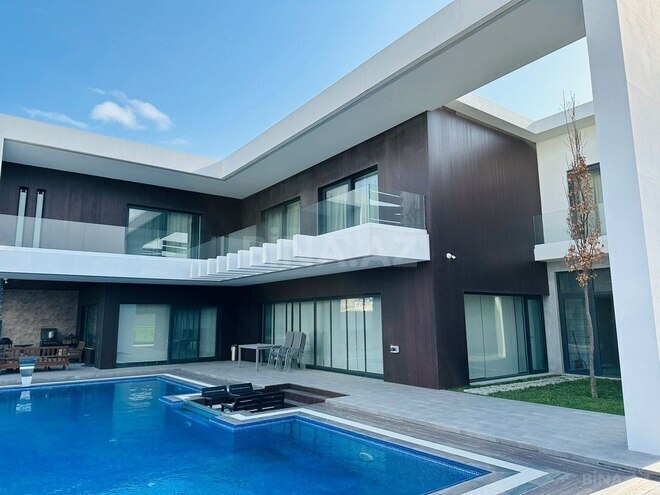 6 otaqlı həyət evi/bağ evi - Bilgəh q. - 400 m² (2)