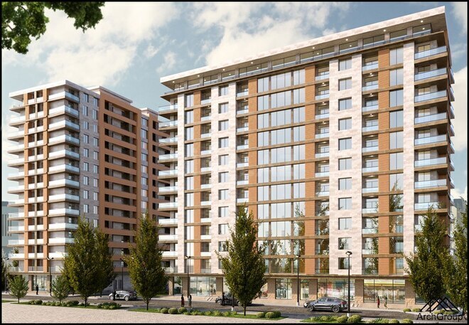 1 otaqlı yeni tikili - Azadlıq Prospekti m. - 45.5 m² (1)