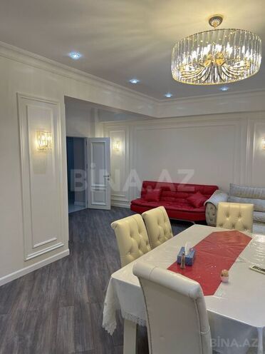 3 otaqlı yeni tikili - Şah İsmayıl Xətai m. - 140.5 m² (4)