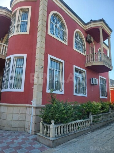 6 otaqlı həyət evi/bağ evi - Həzi Aslanov q. - 300 m² (1)