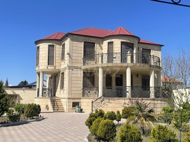 7 otaqlı həyət evi/bağ evi - Nardaran q. - 360 m² (1)
