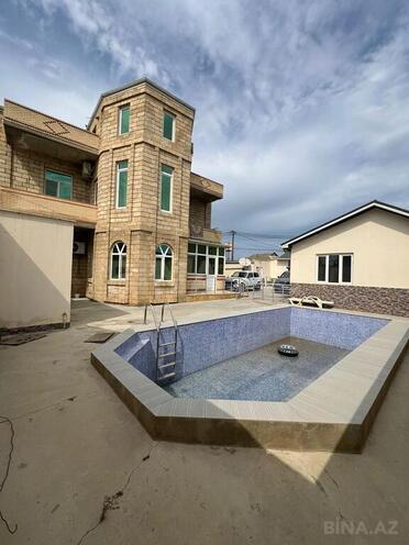 6 otaqlı həyət evi/bağ evi - Bülbülə q. - 500 m² (2)