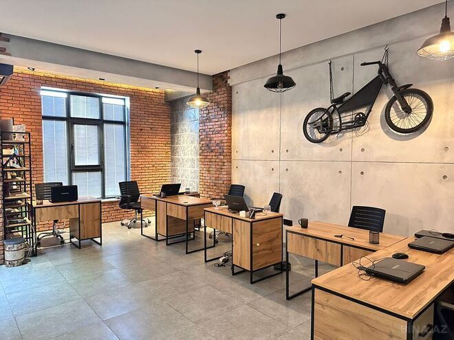 İcarəyə verilir 1 otaqlı ofis 75 m², Şah İsmayıl Xətai m., photo 1 from 19