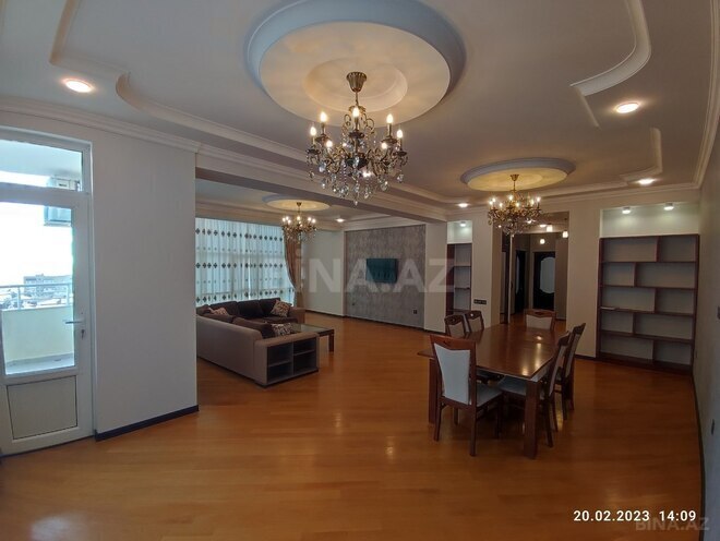 4 otaqlı yeni tikili - Şah İsmayıl Xətai m. - 190 m² (4)