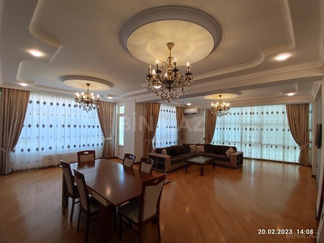 4 otaqlı yeni tikili - Şah İsmayıl Xətai m. - 190 m² (2)