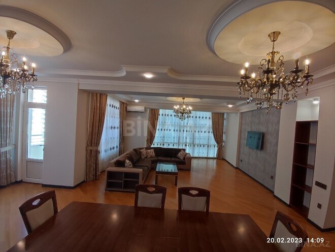 4 otaqlı yeni tikili - Şah İsmayıl Xətai m. - 190 m² (3)