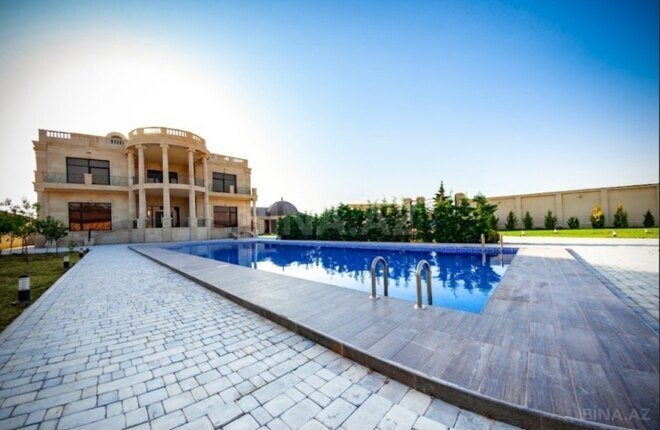 10 otaqlı həyət evi/bağ evi - Şüvəlan q. - 900 m² (2)