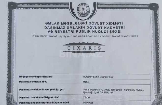 3 otaqlı yeni tikili - Nəsimi r. - 104 m² (15)