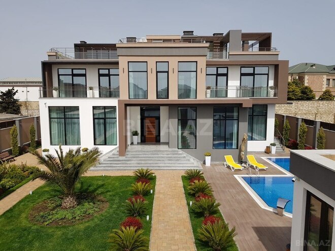 6 otaqlı həyət evi/bağ evi - Mərdəkan q. - 500 m² (1)
