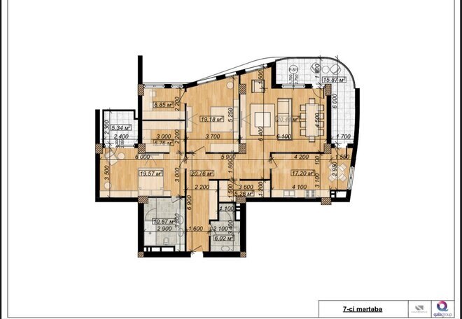 4-комн. новостройка - пос. Баилова - 162 м² (14)