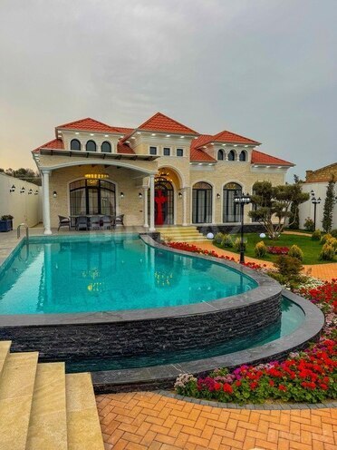 5 otaqlı həyət evi/bağ evi - Mərdəkan q. - 280 m² (1)