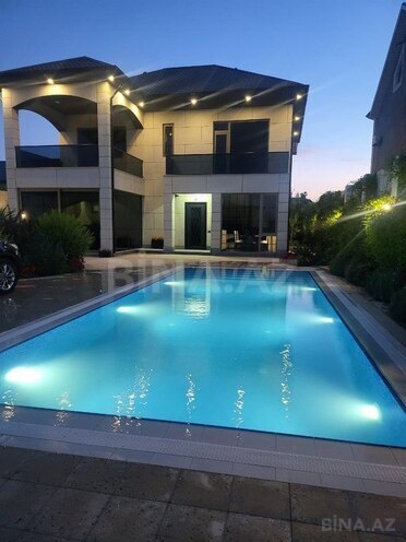 4 otaqlı həyət evi/bağ evi - Nardaran q. - 350 m² (1)