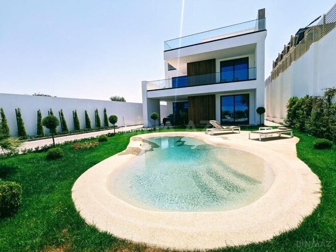 4 otaqlı həyət evi/bağ evi - Nardaran q. - 350 m² (7)