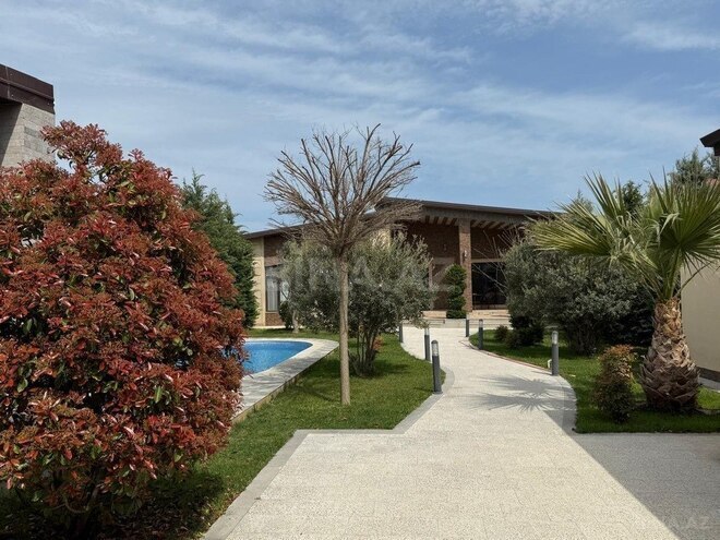 4 otaqlı həyət evi/bağ evi - Mərdəkan q. - 240 m² (9)