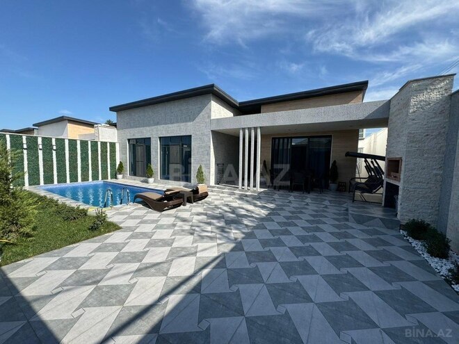 4 otaqlı həyət evi/bağ evi - Mərdəkan q. - 240 m² (1)