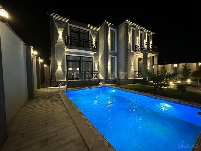 4 otaqlı həyət evi/bağ evi - Mərdəkan q. - 300 m² (1)