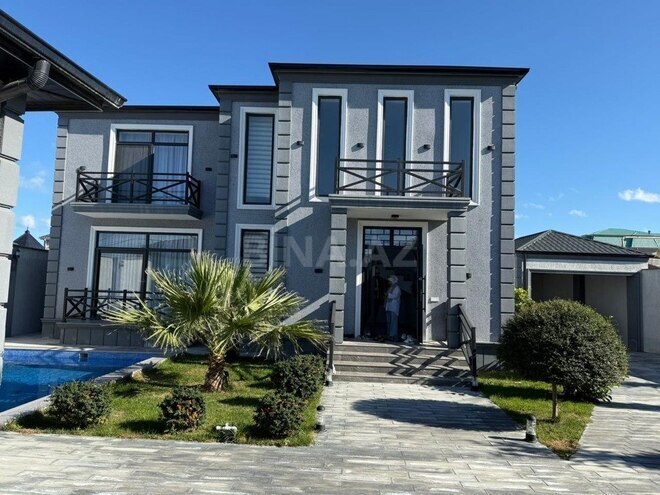 4 otaqlı həyət evi/bağ evi - Mərdəkan q. - 300 m² (9)