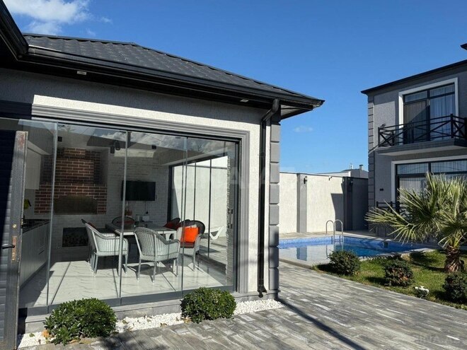 4 otaqlı həyət evi/bağ evi - Mərdəkan q. - 300 m² (4)