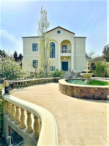 5 otaqlı həyət evi/bağ evi - Badamdar q. - 400 m² (1)