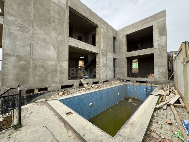 6 otaqlı həyət evi/bağ evi - Badamdar q. - 450 m² (15)