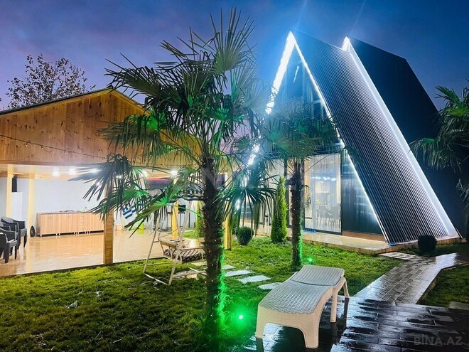 5 otaqlı həyət evi/bağ evi - Qəbələ - 149 m² (8)